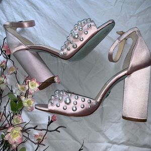 Betsy Johnson Pearl High Heels